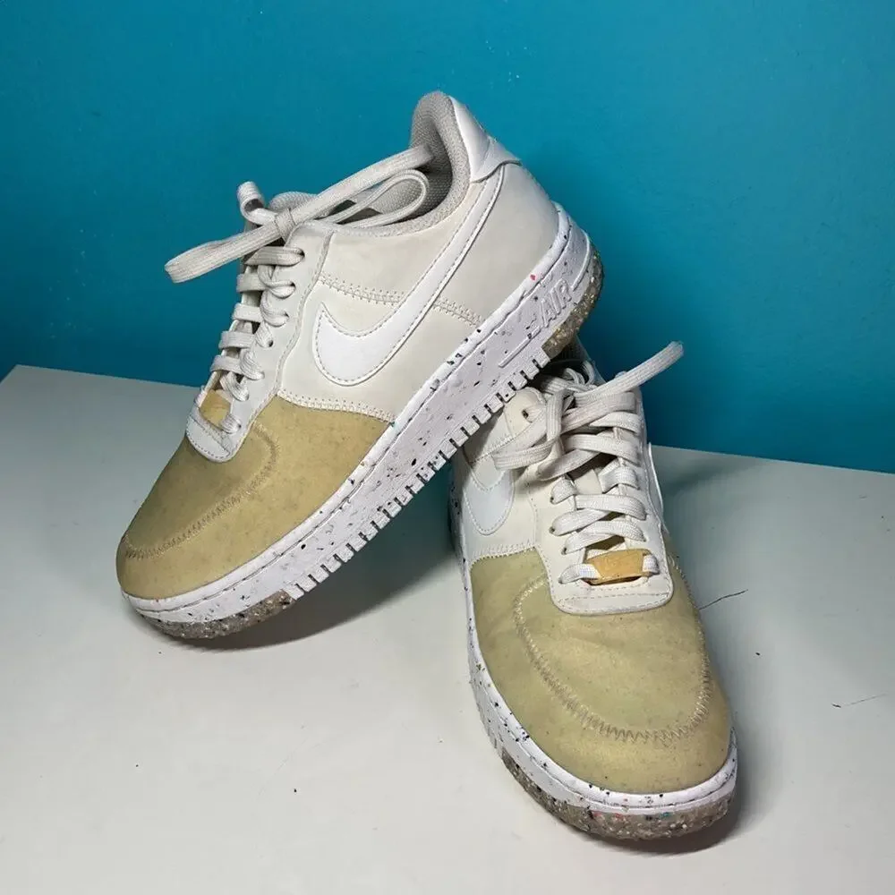 Nike Air Force 1 Crater Foam Womens Lace Up Sneakers Size 6.5 / EU 37.5
